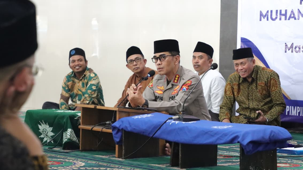 PD Muhammadiyah Banyuwangi menggelar Kajian Ramadan 2026, dihadiri Kapolresta Rofiq. Luncurkan Buku ECO Bhineka FASDA dan sosialisasi E-KTAM.