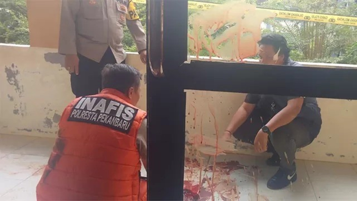Polresta Pekanbaru pastikan pelaku pembacokan mahasiswi UIN Suska Riau sehat jiwa.