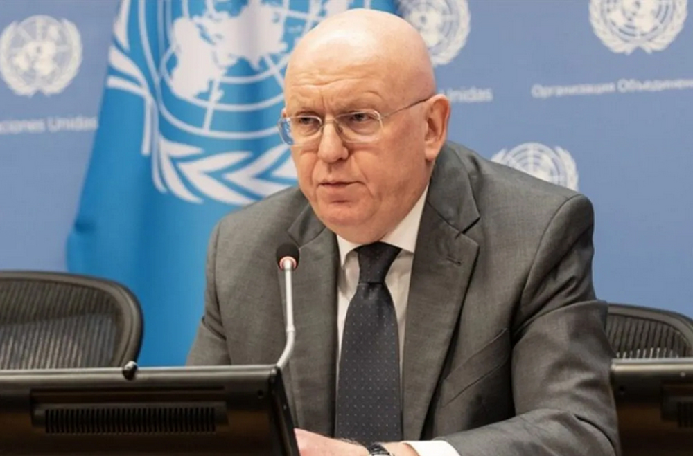 Utusan Rusia untuk PBB, Vassily Nebenzia.