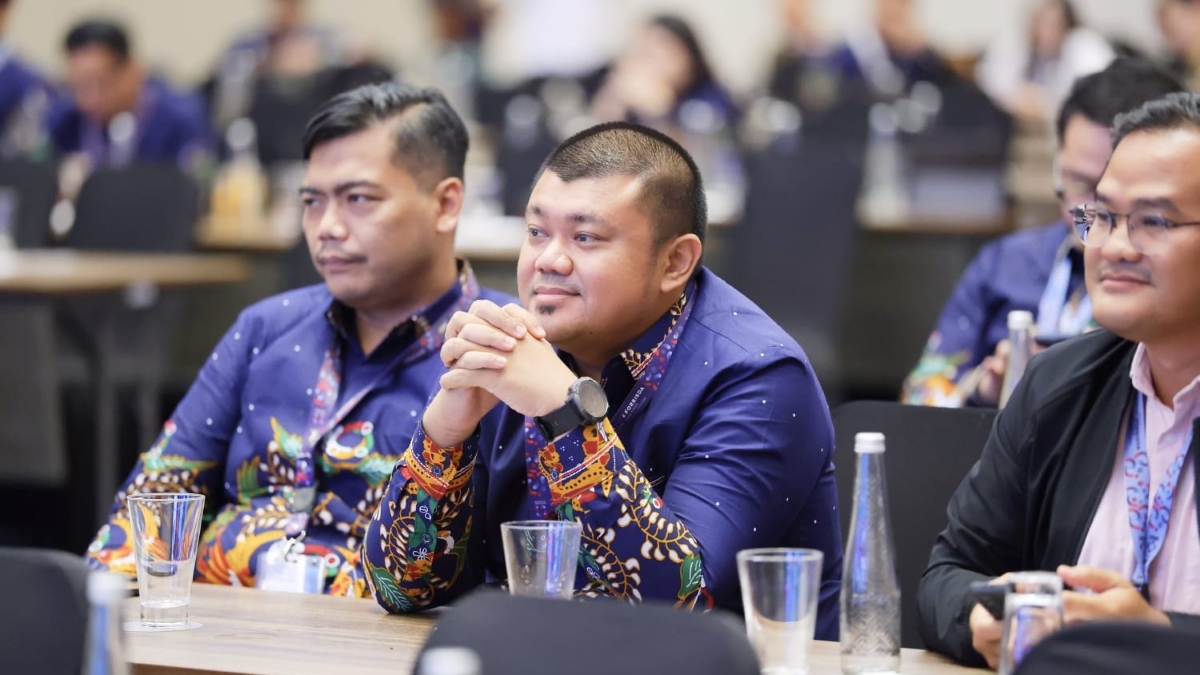 Ketua Umum BPC Hipmi Banyuwangi (Ferdy Elfian) tengah memberi dukungan terhadap pelaksanaan Munas XVIII Hipmi 2026 di Jawa Timur.
