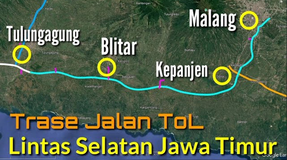 Tol Kepanjen–Tulungagung (Agungblijen) siap dibangun, 43 desa terdampak dan diproyeksikan dongkrak konektivitas serta ekonomi selatan Jatim. (KPBU)