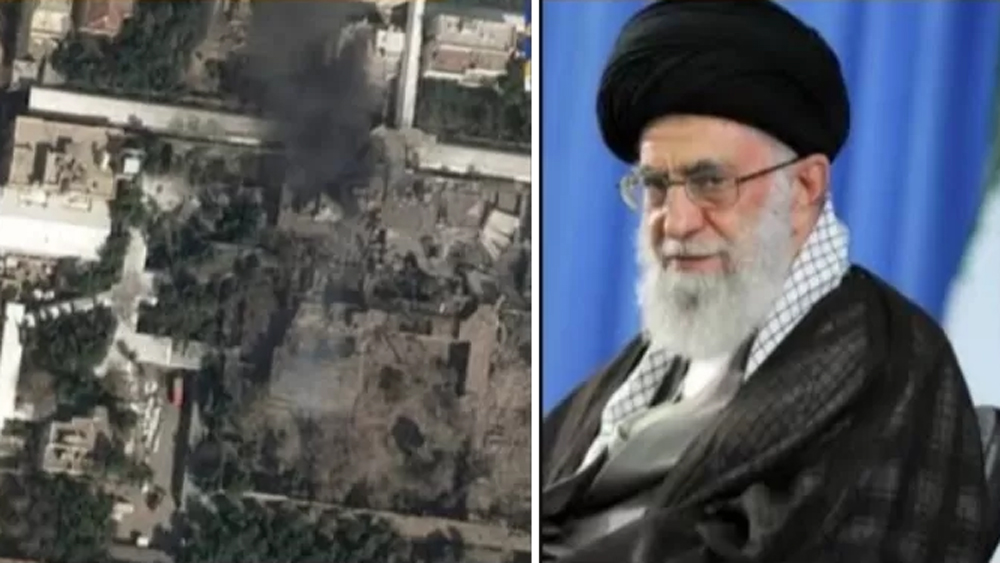 Ali Khamenei dan lokasi diduga tempat tinggalnya dibombardir AS-Israel.