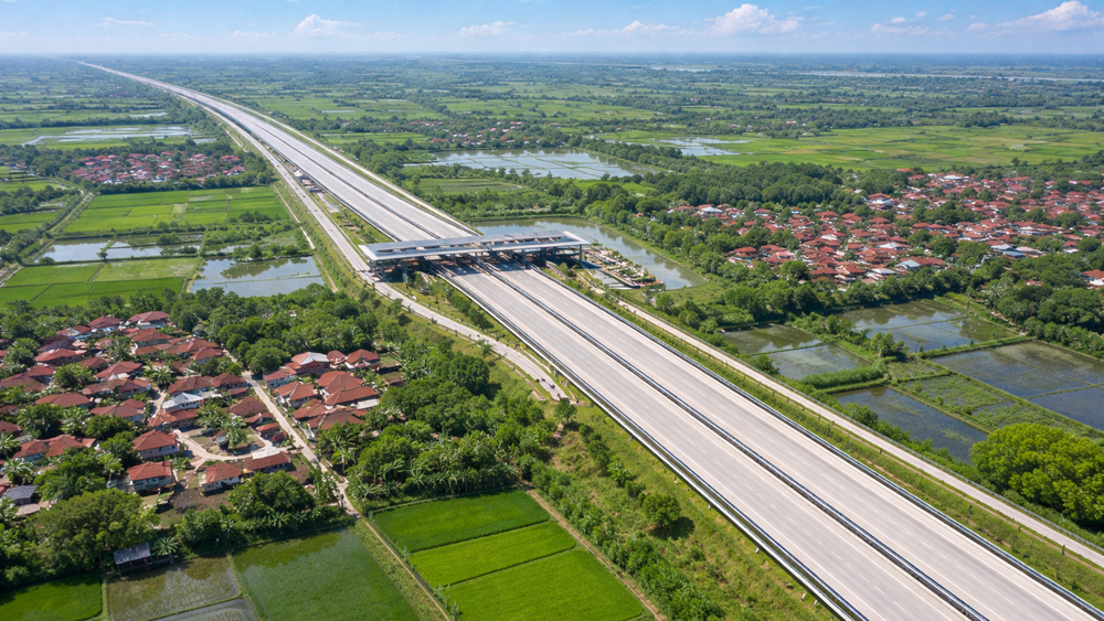 Ilustrasi Tol Gresik Tuban, 40 desa terdampak tol Lamongan, 8 kecamatan di Lamongan dilalui tol.