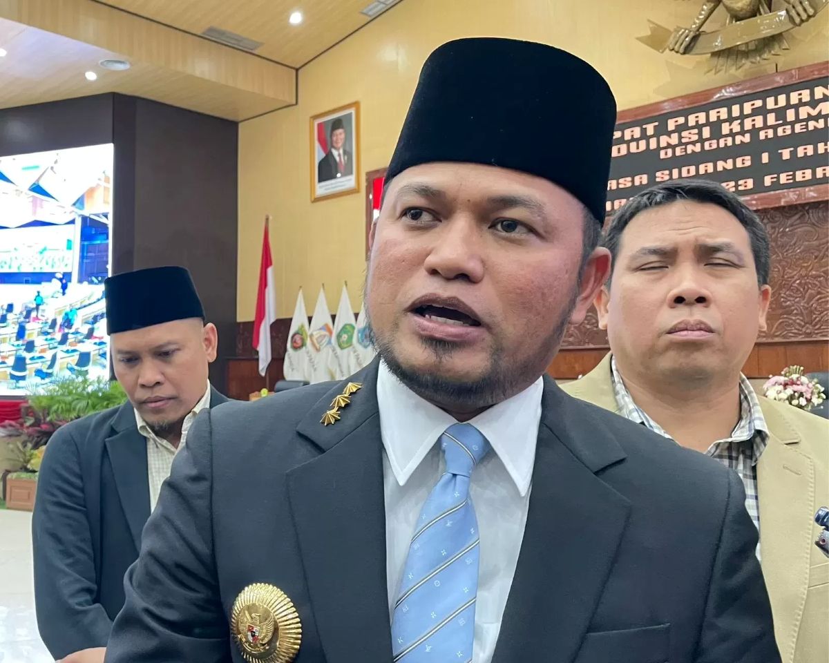 Gubernur Kaltim Rudy Mas'ud.