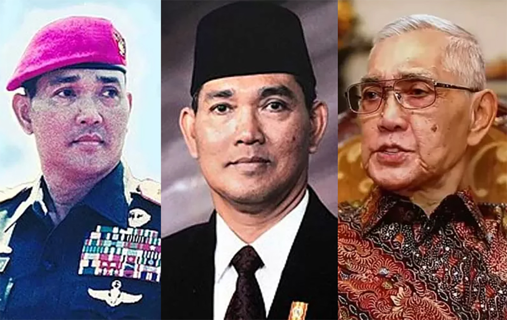 Try Sutrisno, mantan Wakil Presiden RI ke-6.