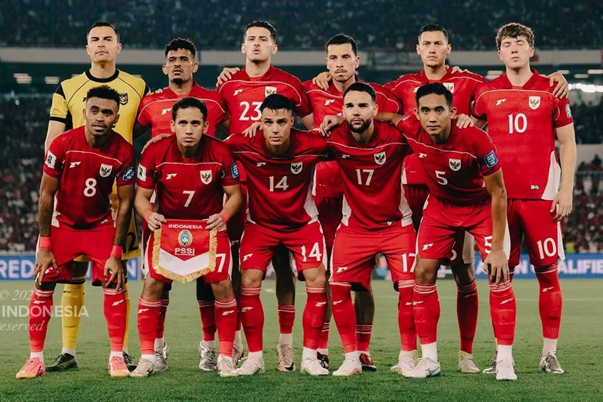 GRUP NERAKA: Timnas Indonesia tergabung bersama Jepang Qatar dan Thailand di Piala Asia 2027 (timnas Indonesia)