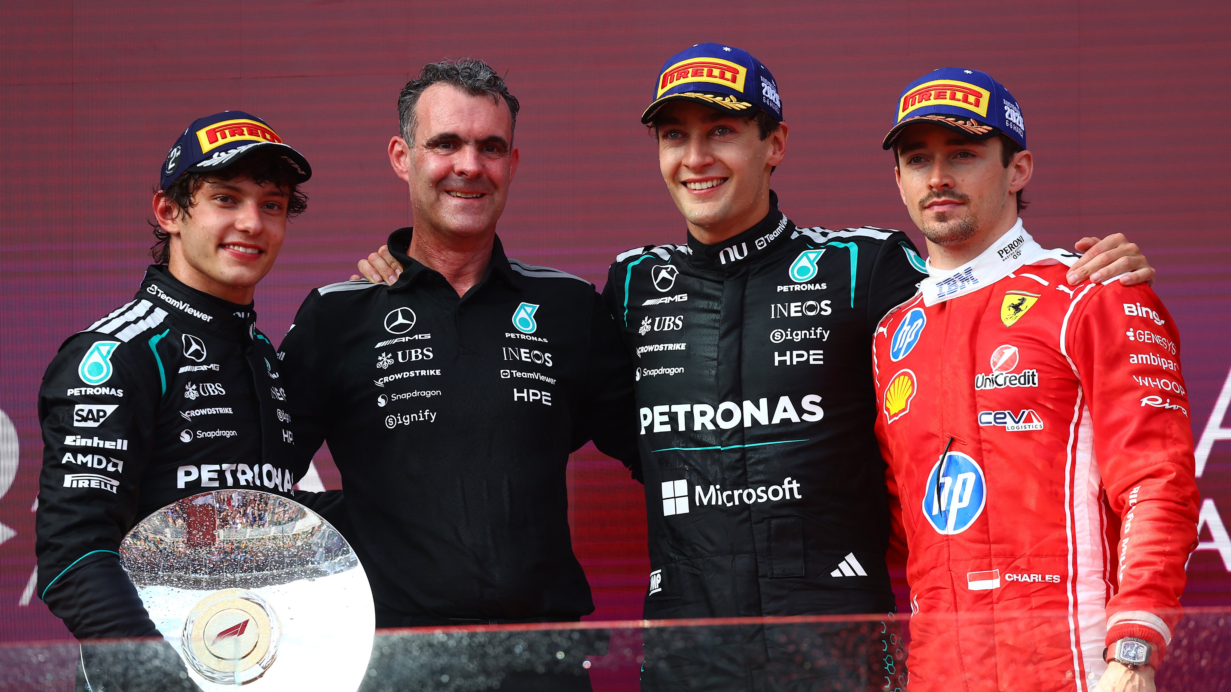 Kimi Antonelli raih P2 F1 GP Australia 2026 usai cobaan berat.