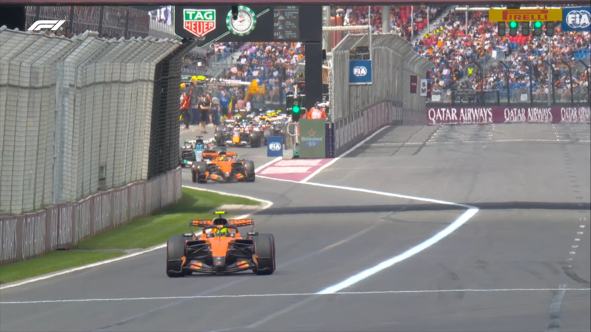 Lando Norris finis P5 di F1 GP Australia pada Minggu (8/3/2026), sebagai satu-satunya McLaren di race.
