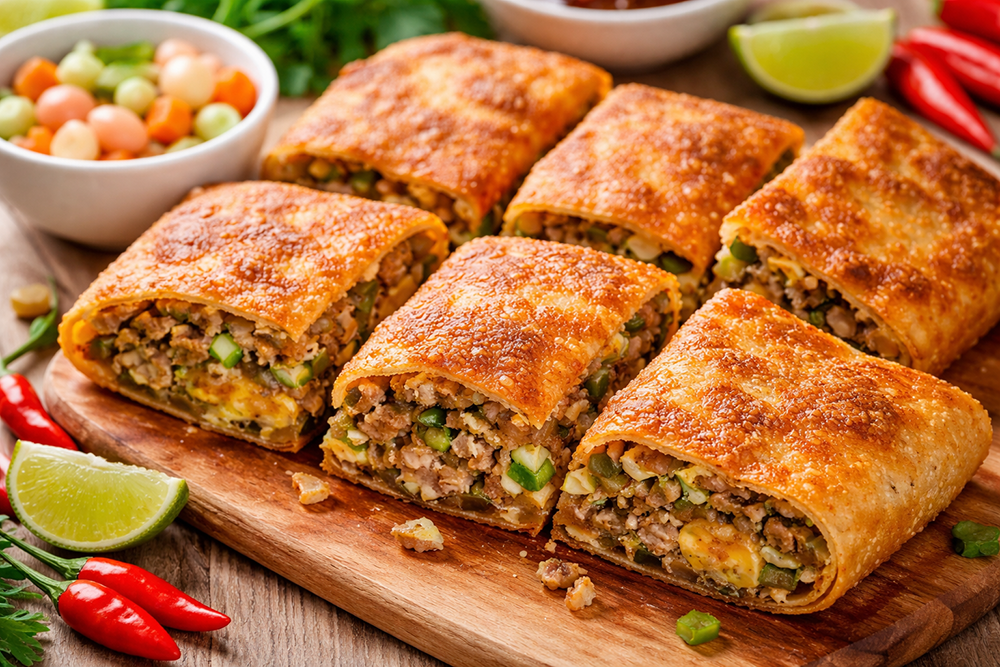 Resep martabak telor gurih renyah cocok untuk menu buka puasa. Simak bahan, cara membuat, dan kandungan gizi martabak telur ala rumahan.