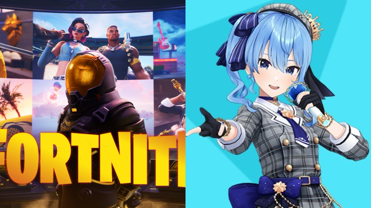 Fortnite kolaborasi dengan Vtuber Hoshimachi Suisei dari Hololive.