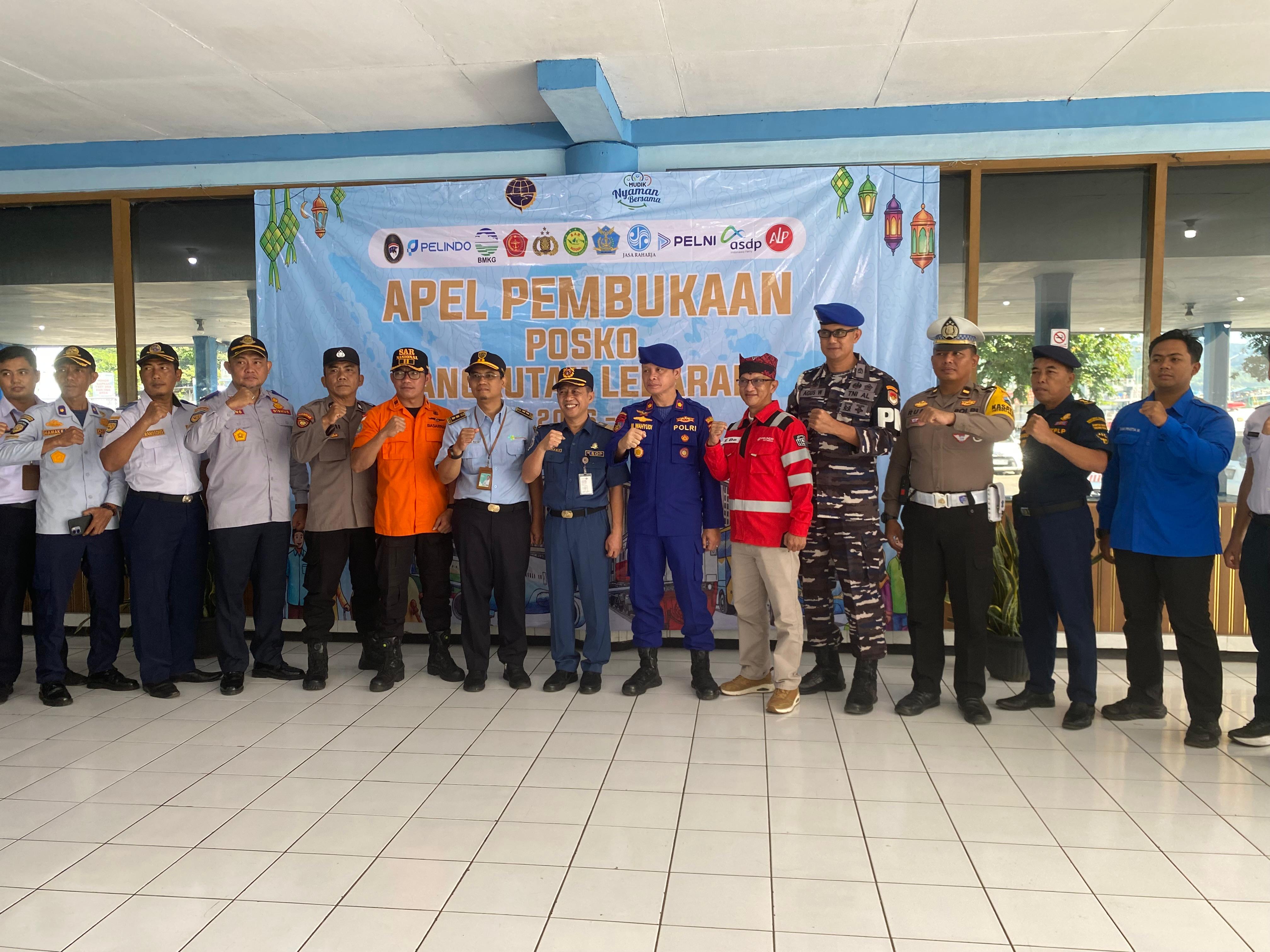 Pelabuhan Tanjung Wangi Banyuwangi menggelar apel gabungan.