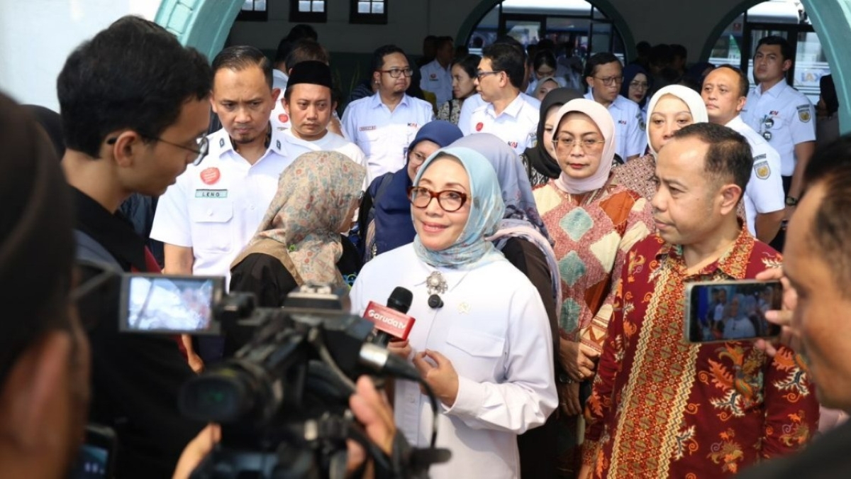 Menteri PPPA mengimbau pemudik tetap waspada selama perjalanan mudik.