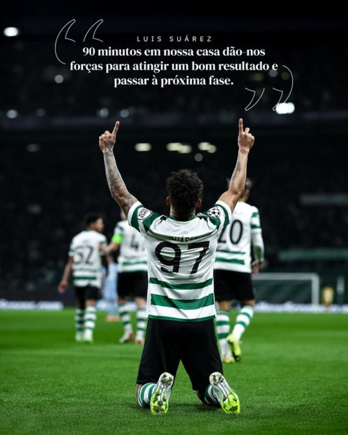 BERHARAP KEAJAIBAN: Sporting Lisbon butuh kerja keras untuk lolos ke perempat final Liga Champions saat hadaoi Bodo/Glimt