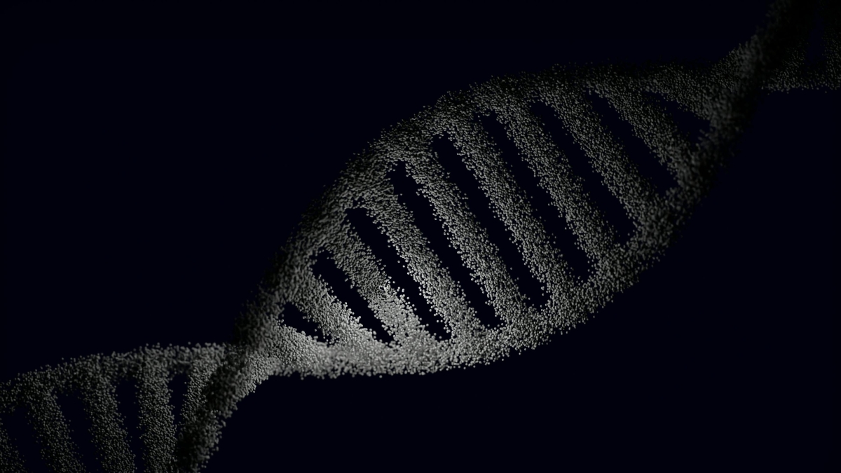 Ilustrasi DNA.