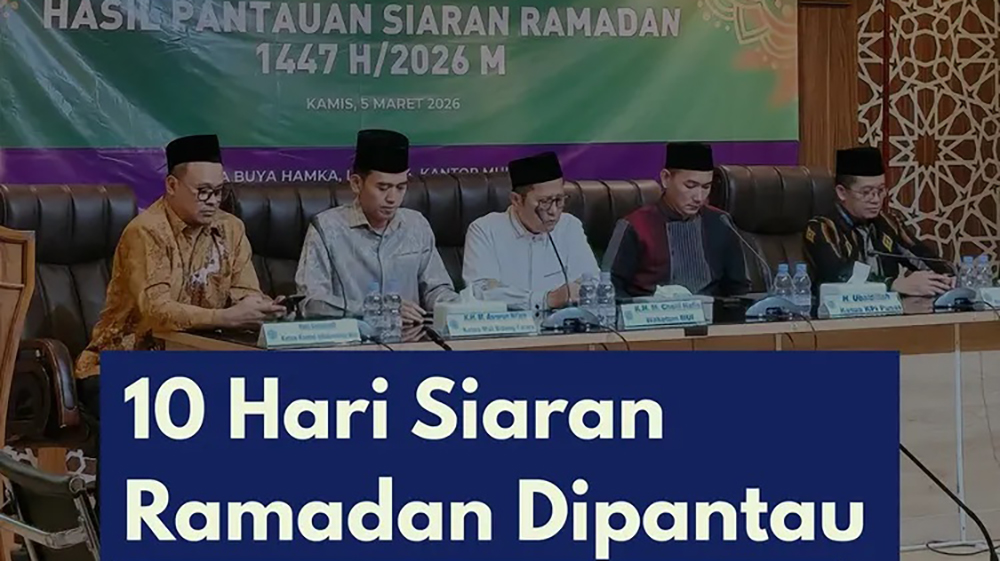 MUI rekomendasikan KPI beri sanksi Anwar Sanjaya terkait dugaan pelanggaran siaran Ramadan 2026 di Trans TV.