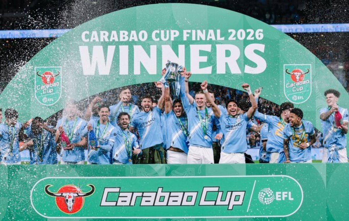 JUARA: Manchester City pastikan gelar Carabao Cup 2026