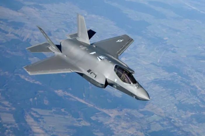 Ilustrasi: Jet Tempur F-35 milik AS.