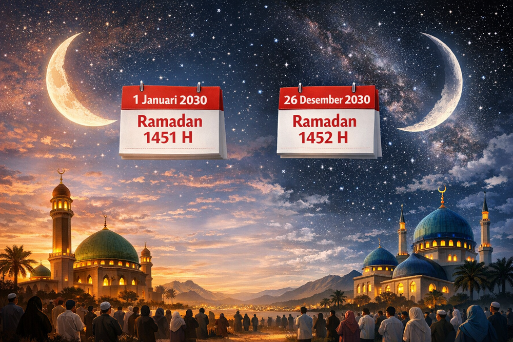 Ramadan 2030 Diprediksi Terjadi Dua Kali dalam Setahun.