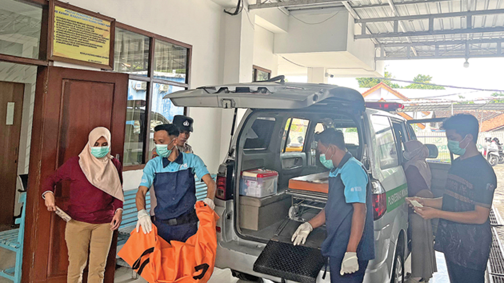 Jenazah bayi ditemukan di wilayah Judeg, Dusun Sumbergroto, Desa Rejoagung, Kecamatan Srono, pada Minggu (23/3).