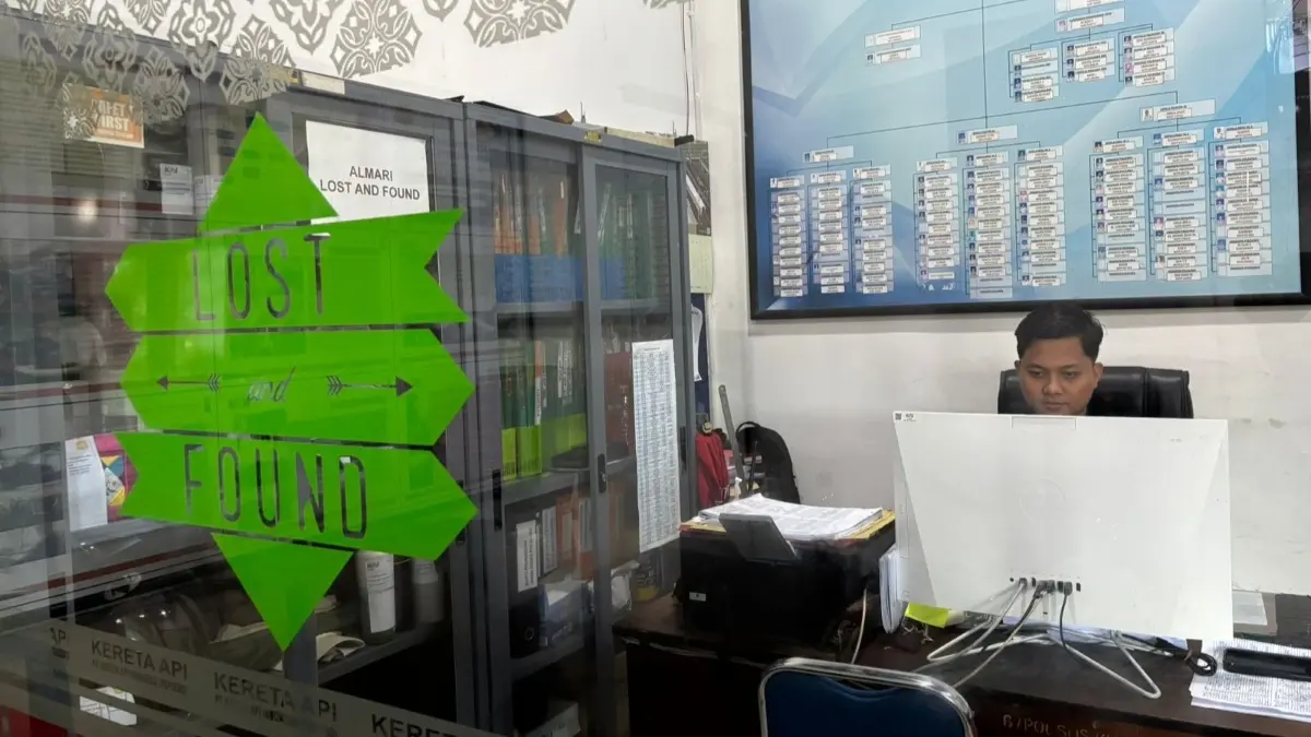 KAI Daop 4 Semarang mengamankan 165 barang tertinggal senilai Rp105 juta.