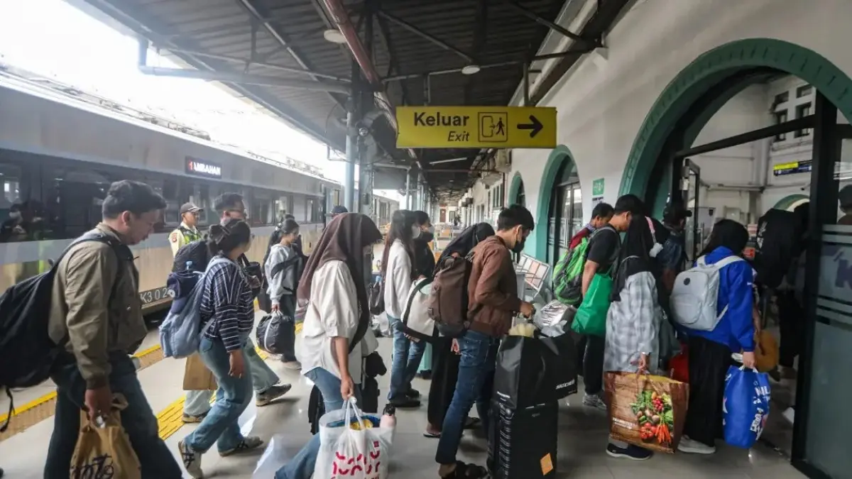 Pemilir Lebaran 2026 yang kembali ke Jakarta. (JawaPos.com)