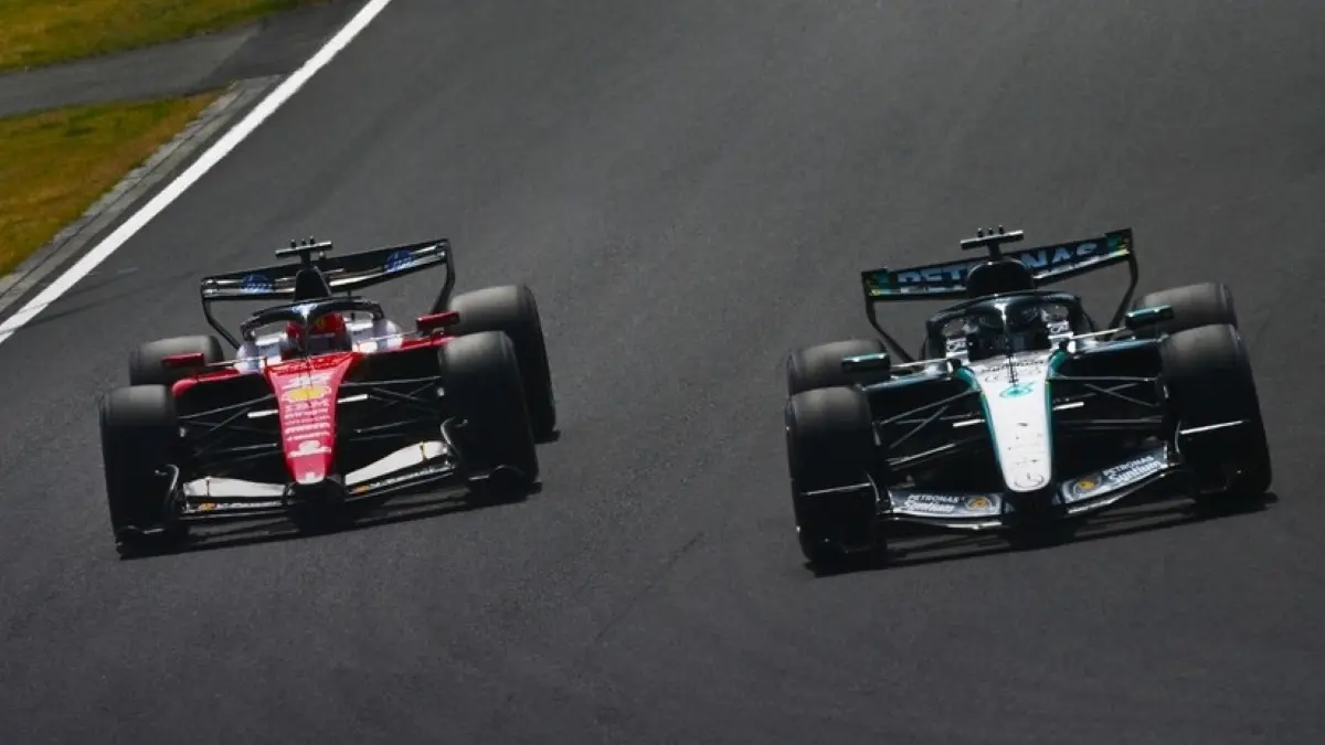 Charles Leclerc optimistis Ferrari bisa menekan Mercedes di GP Jepang. (F1)