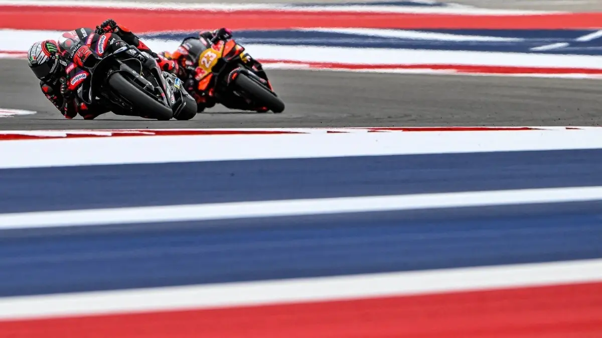 Grid MotoGP Amerika berubah setelah Marco Bezzecchi dan Luca Marini dihukum. (MotoGP)