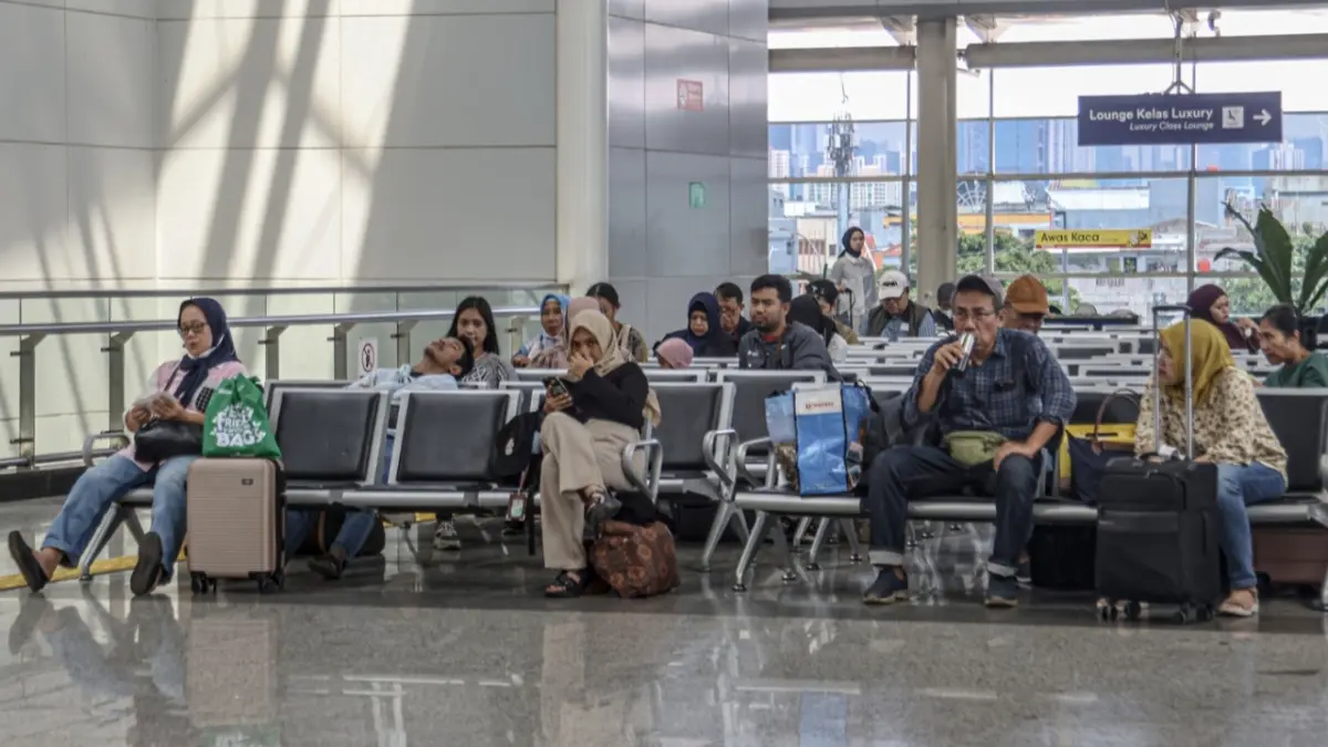 KAI Daop 1 Jakarta mencatat 113.175 tiket kereta api jarak jauh masih tersedia. (JawaPos.com)
