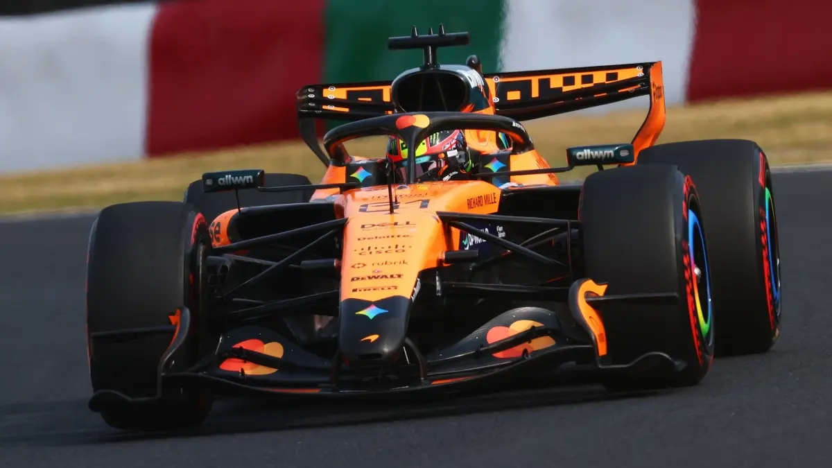 Oscar Piastri akui McLaren masih tertinggal dari Mercedes. (F1)