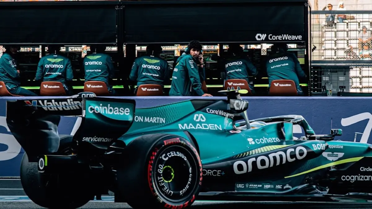 Aston Martin tunjukkan kemajuan di GP Jepang. (Aston Martin F1 Team)