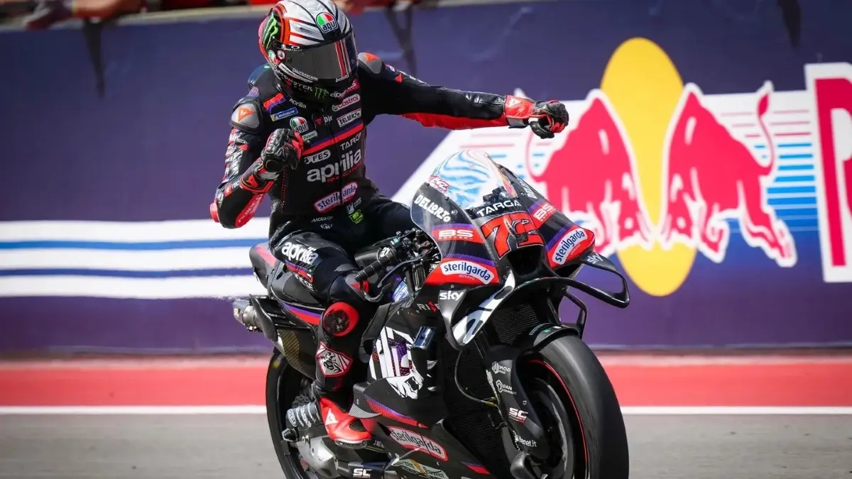 Marco Bezzecchi cetak lima kemenangan beruntun dan pecahkan rekor lap terdepan MotoGP di Texas, Amerika Serikat. (MotoGP)