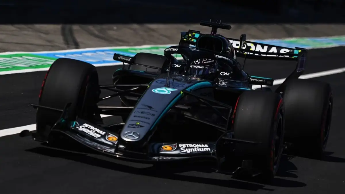 Peluang kemenangan George Russell di F1 GP Jepang hilang akibat timing Safety Car. (F1)