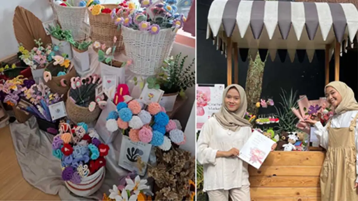 Candyco Malang berkembang pesat lewat produk rajut custom, digitalisasi, dan dukungan LinkUMKM hingga tembus pasar antar kota. (foto: BRI)