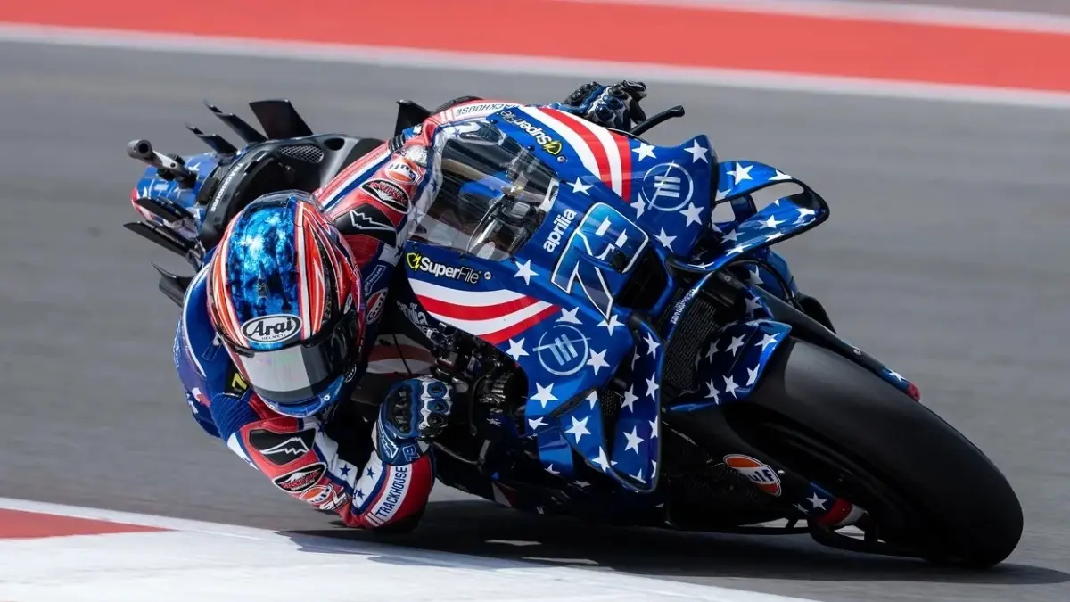 Gagal finis Ai Ogura akibat masalah mesin menjadi sorotan. (MotoGP)