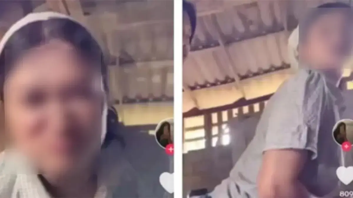Video viral 7 menit Ibu Tiri vs Anak Tiri di ladang sawit yang pindah ke dapur jadi buruan netizen. (TANGKAPAN LAYAR/ISTIMEWA)