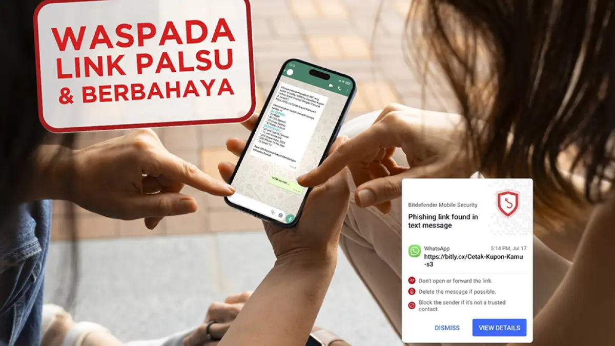 Waspada Link Palsu, BRI Edukasi Masyarakat Lawan Phishing di Tengah Lonjakan Penipuan Digital. (foto: BRI)