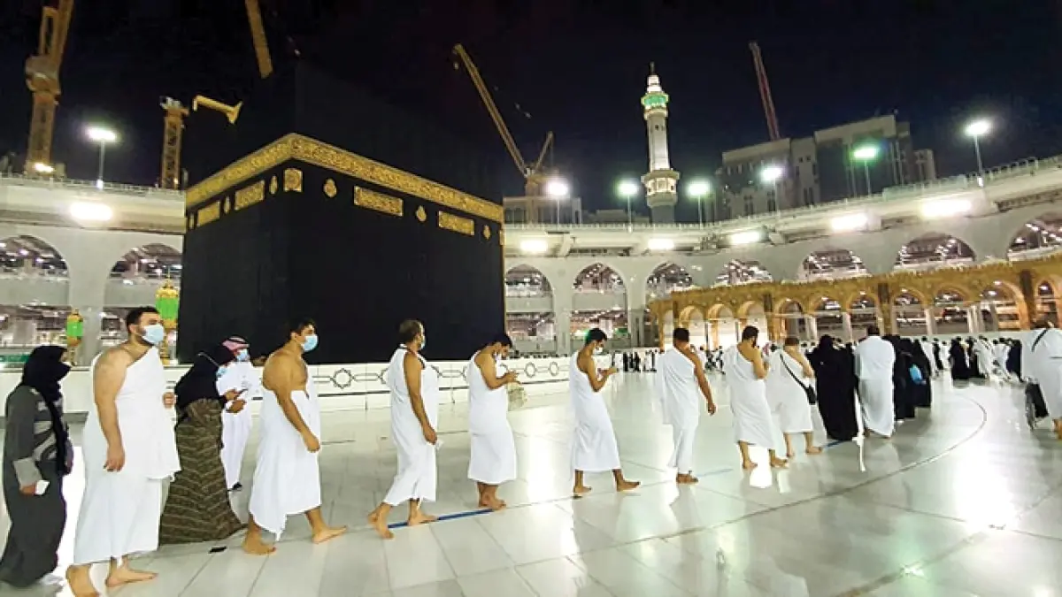 Ilustrasi Jamaah Umrah. (DOKUMENTASI AMPHURRI)