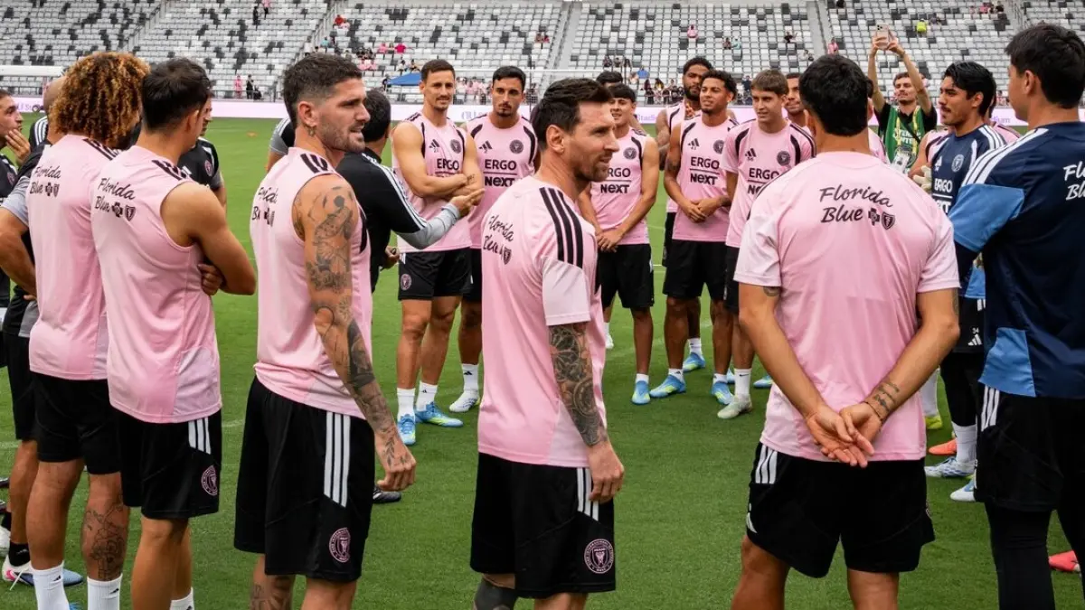 JADI TUMPUAN: Lionel Messi bakal jadi kunci Inter Miami saat hadapi Colorado Rapids (Inter Miami)