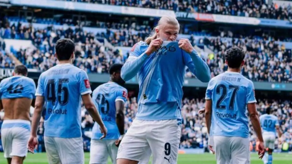 HATTRICK: Haaland hancurkan Liverpool di FA Cup (Manchester City)