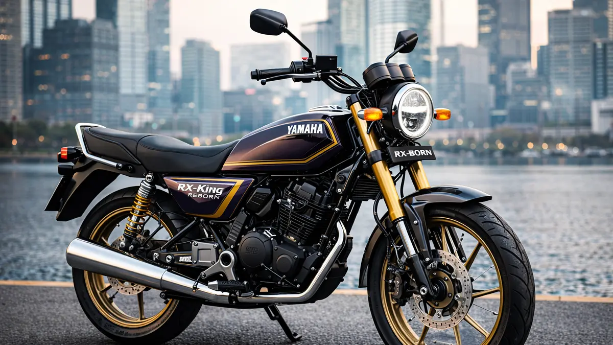 LEGENDA: Yamaha RX King Reborn meluncur (AI Jawa Pos Radar Banyuwangi)