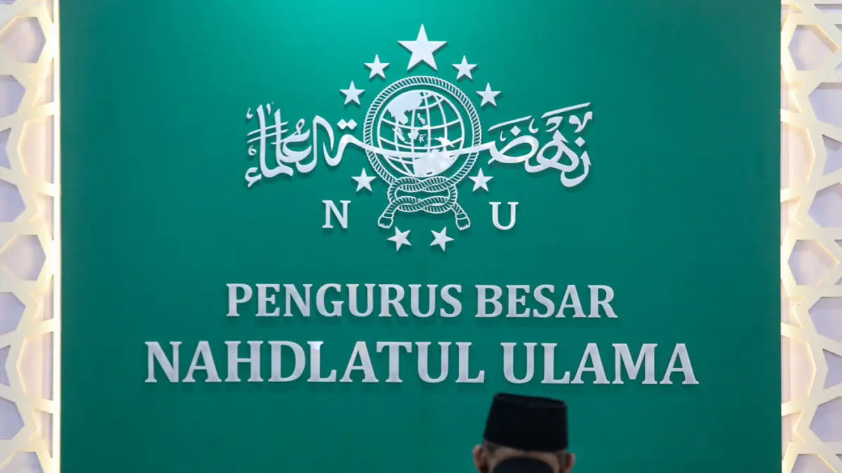 Logo PBNU. (Salman Toyibi/Jawa Pos)