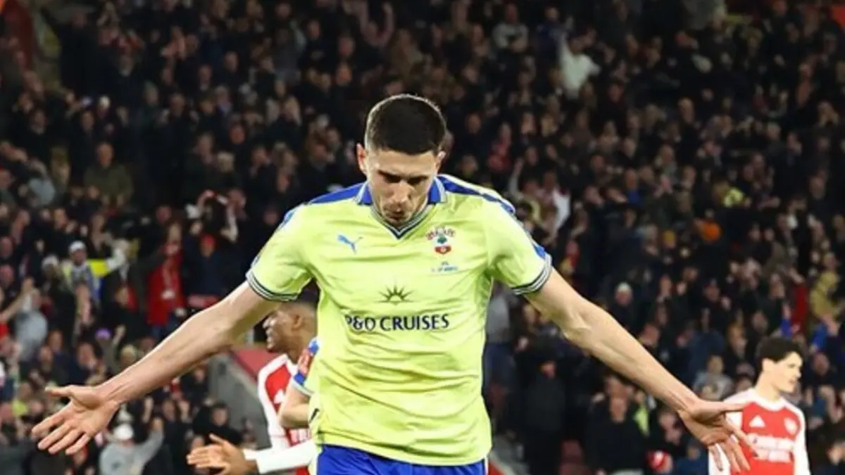 MENUJU WEMBLEY: Southampton sukses beri kejutan dengan kalahkan Arsenal (Southampton)