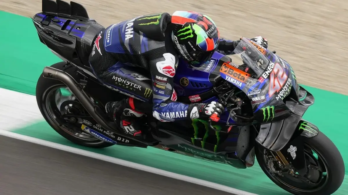 Alex Rins soroti performa buruk Yamaha di MotoGP Amerika 2026. (MotoGP)