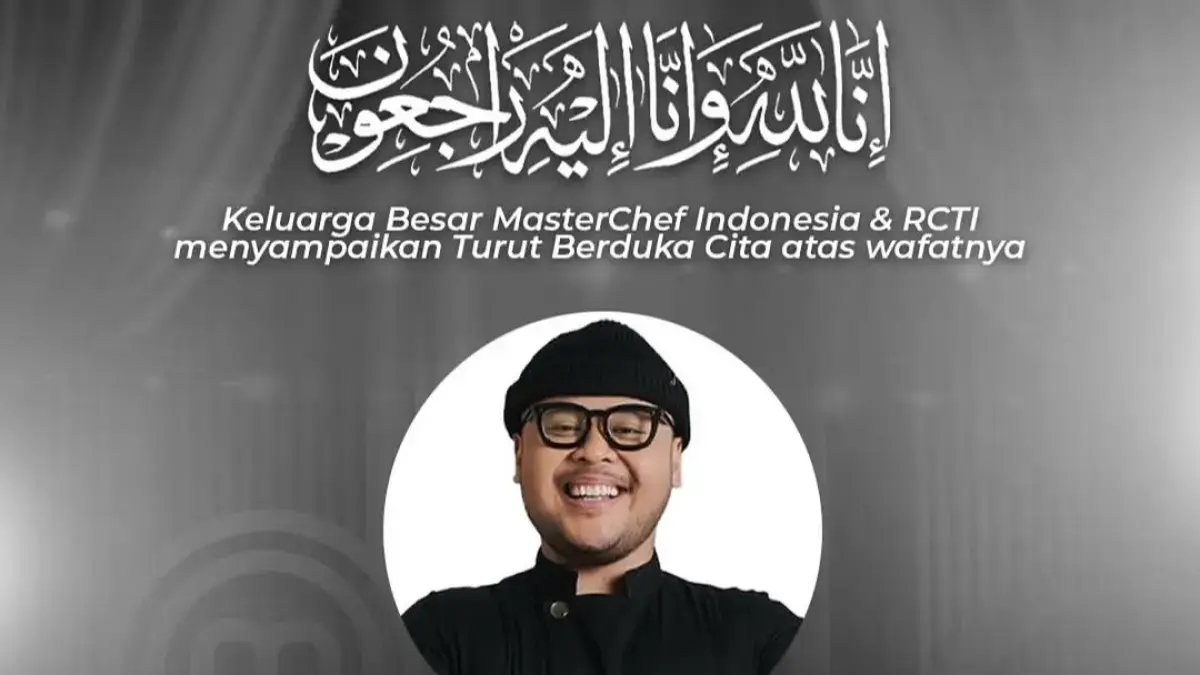 Brian Ardianto, chef jebolan MasterChef Indonesia meninggal. (Instagram: MasterchefIna)