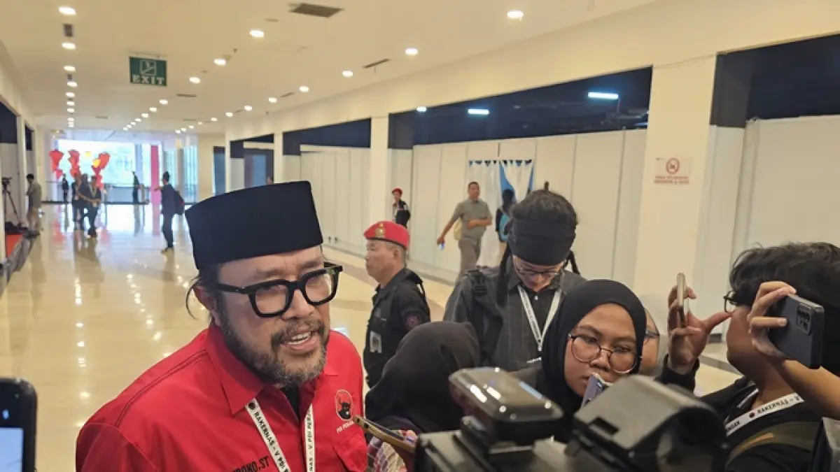 Ketua DPD PDI Perjuangan Jawa Barat (Jabar) Ono Surono. (JawaPos.com)