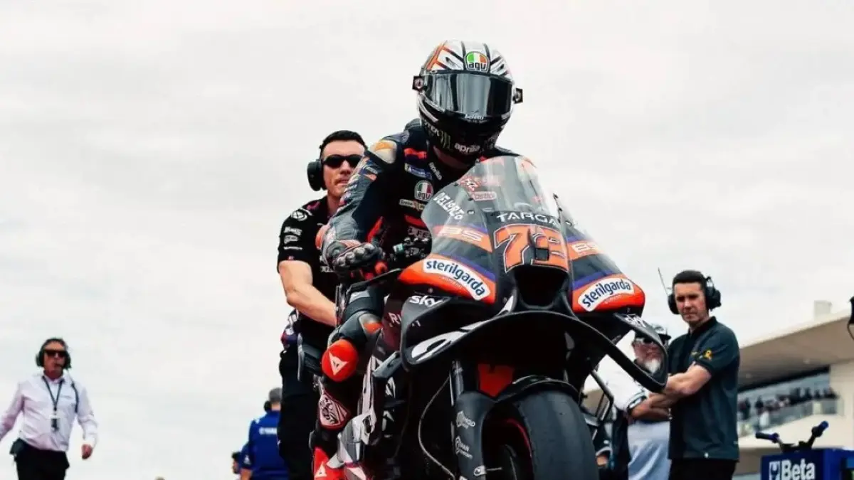 Marco Bezzecchi memimpin klasemen MotoGP 2026 berkat performa sempurna di hari Minggu. (Lombok Post)