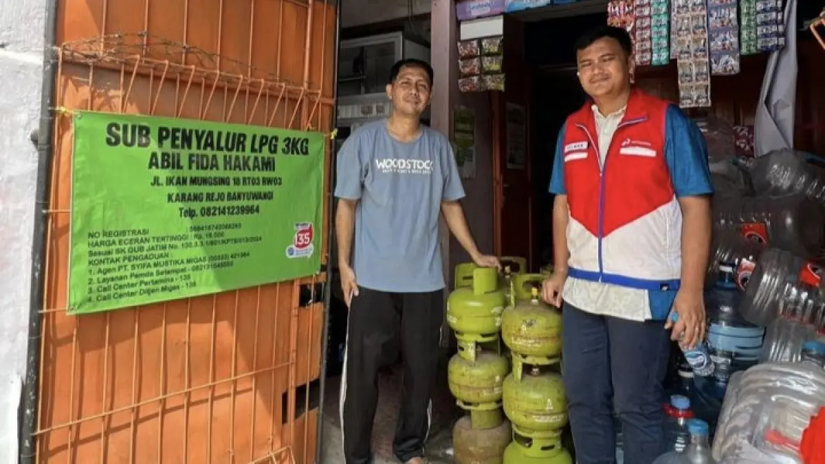 Pertamina respons keluhan kelangkaan LPG 3 kg di Muncar Banyuwangi. (Istimewa)