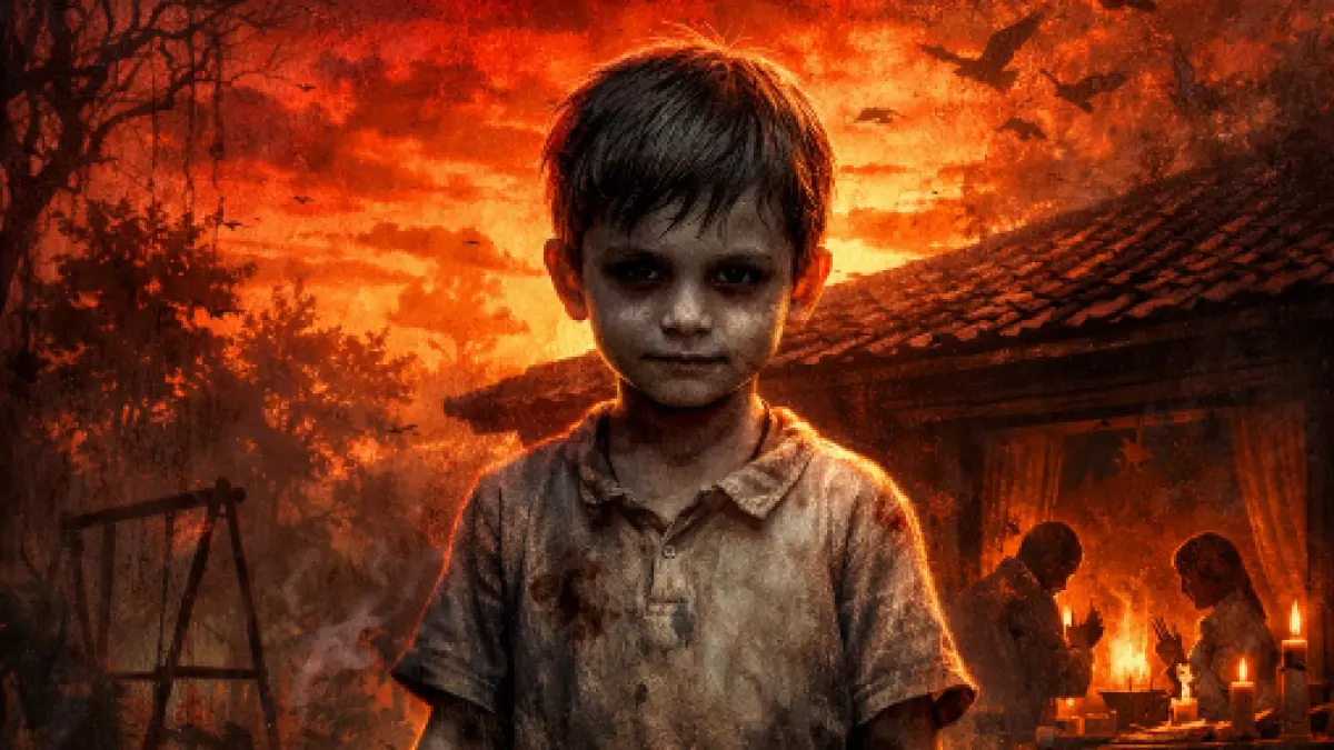 Ilustasi : Kisah teror anak kecil yang datang saat senja hanya untuk meminta doa.