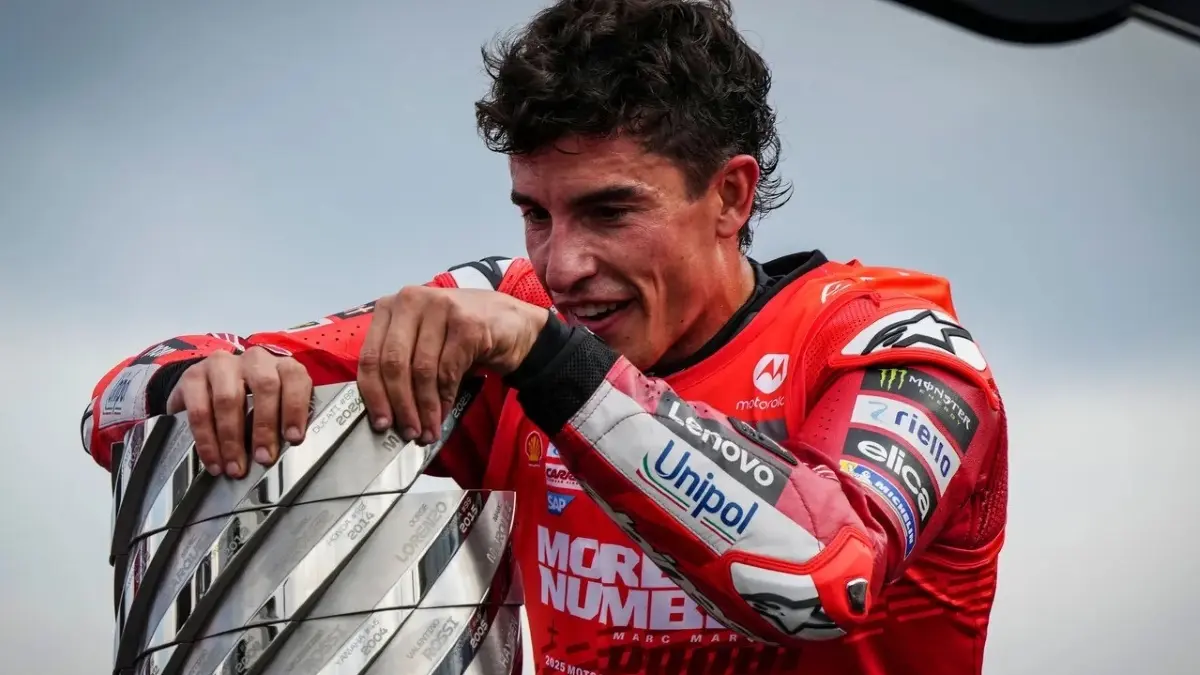Marc Marquez belum menang sejak September 2025 usai cedera di Mandalika. (MotoGP)