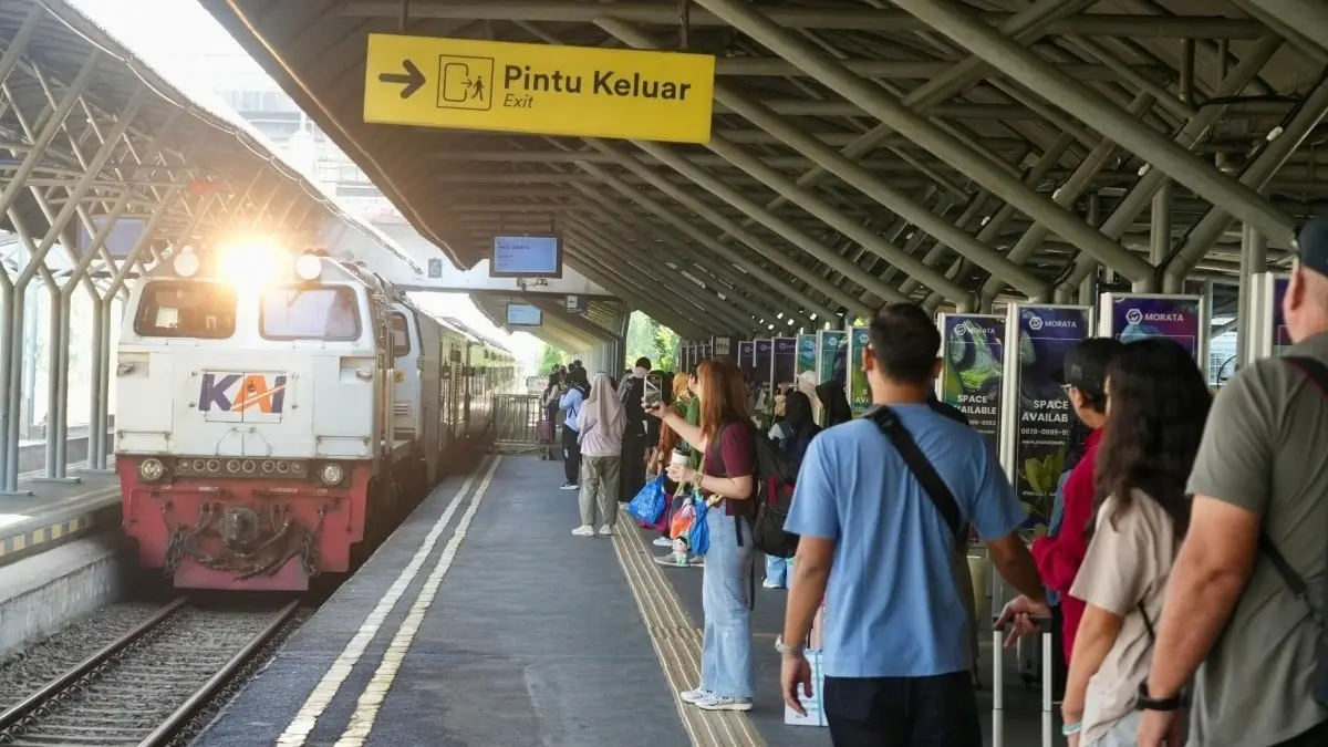 PT KAI mencatat 4,65 juta pelanggan layanan PSO. (KAI)